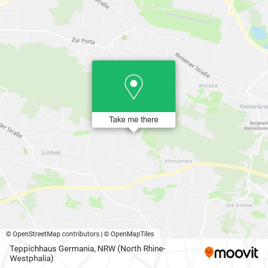 Карта Teppichhaus Germania