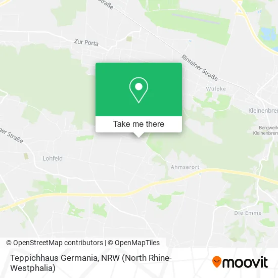 Карта Teppichhaus Germania