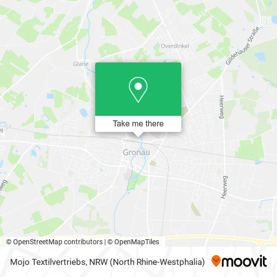 Карта Mojo Textilvertriebs