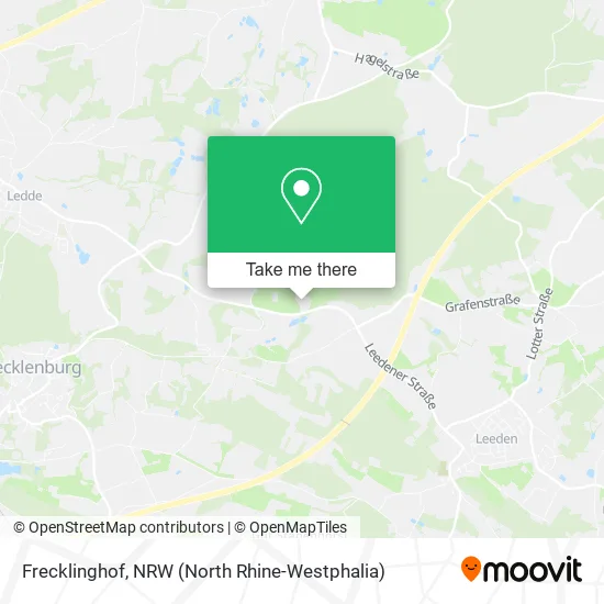 Frecklinghof map
