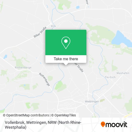 Vollenbrok, Wettringen map