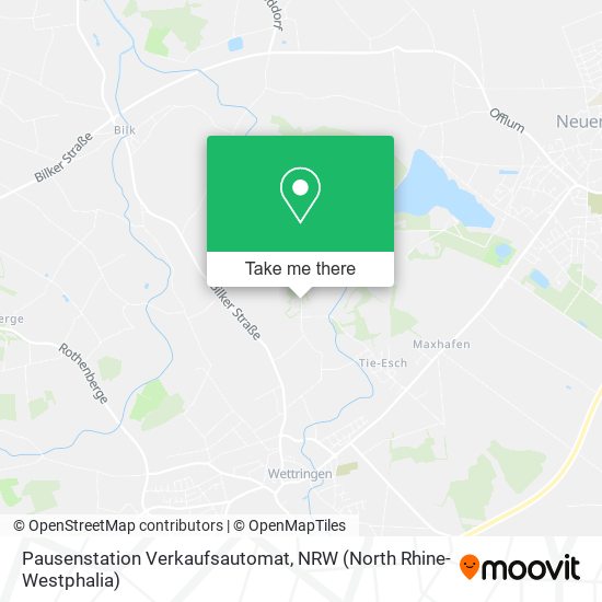 Pausenstation Verkaufsautomat map
