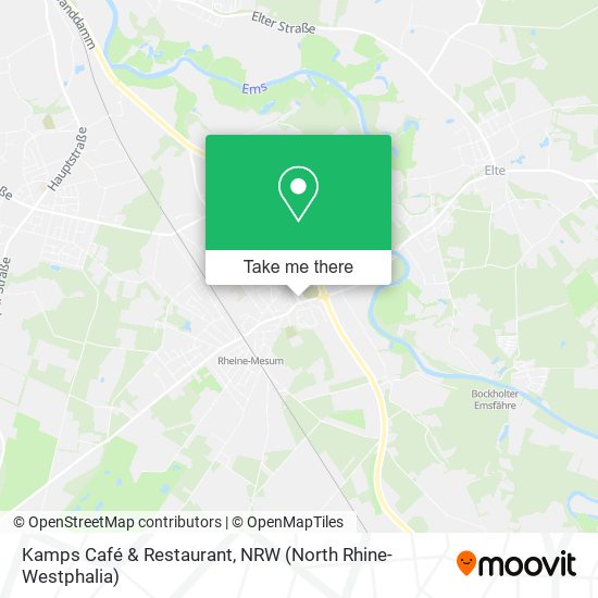 Kamps Café & Restaurant map