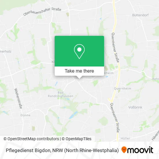 Pflegedienst Bigdon map