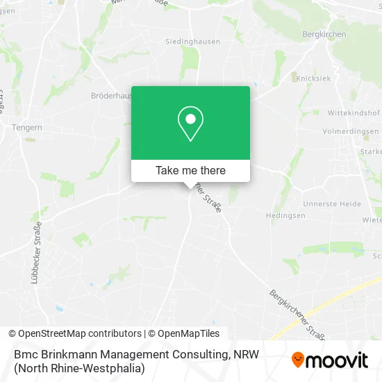 Карта Bmc Brinkmann Management Consulting