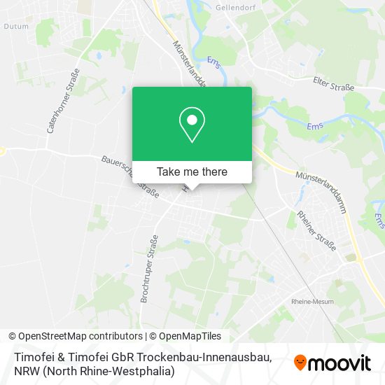 Timofei & Timofei GbR Trockenbau-Innenausbau map