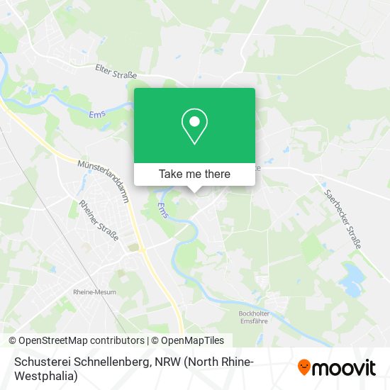 Schusterei Schnellenberg map