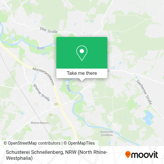 Schusterei Schnellenberg map