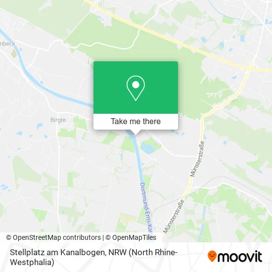 Карта Stellplatz am Kanalbogen