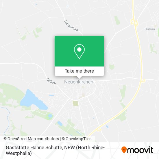 Gaststätte Hanne Schütte map