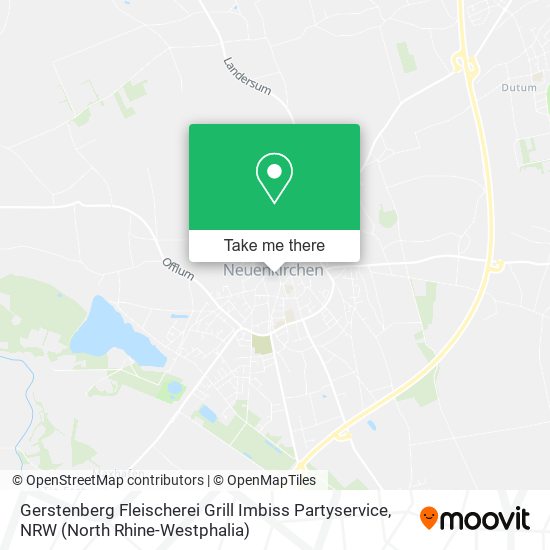 Gerstenberg Fleischerei Grill Imbiss Partyservice map