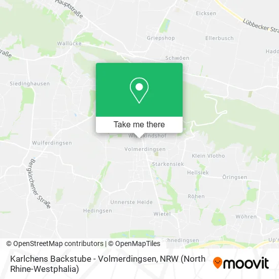 Карта Karlchens Backstube - Volmerdingsen
