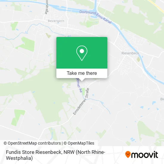 Карта Fundis Store Riesenbeck