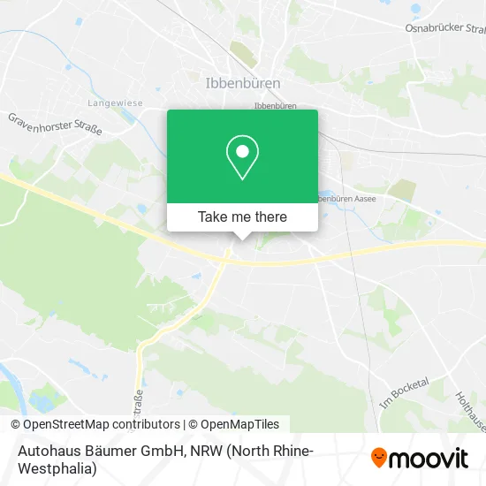 Autohaus Bäumer GmbH map