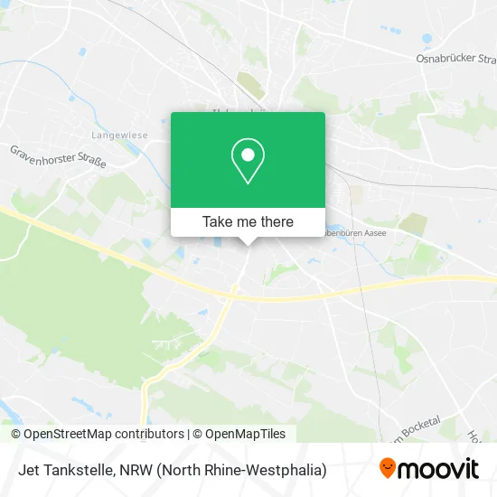 Карта Jet Tankstelle