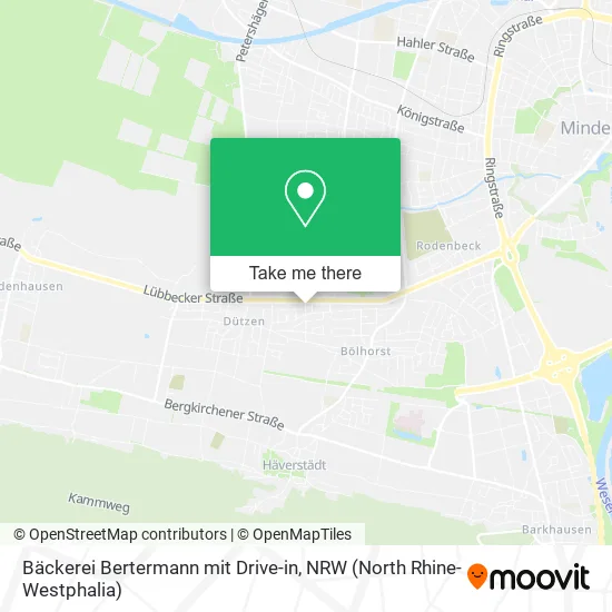 Карта Bäckerei Bertermann mit Drive-in