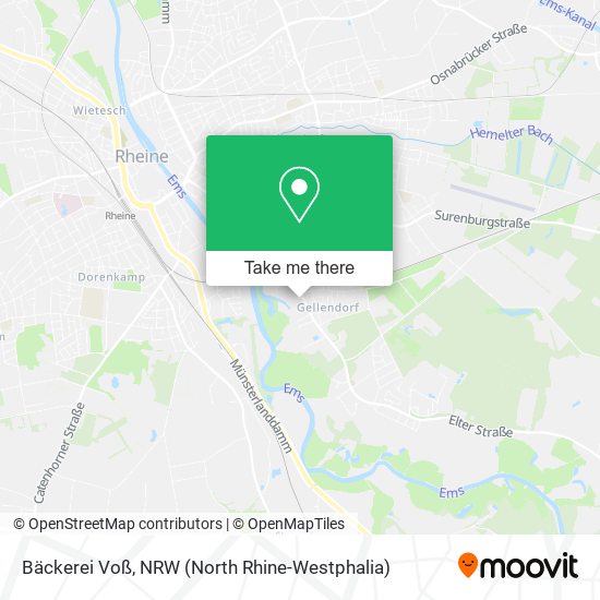 Bäckerei Voß map
