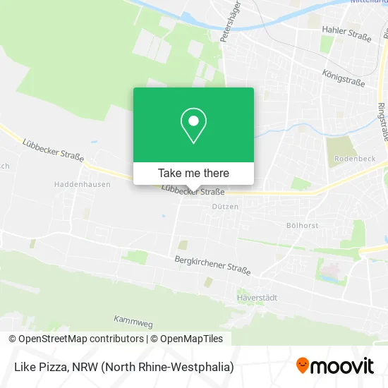 Карта Like Pizza