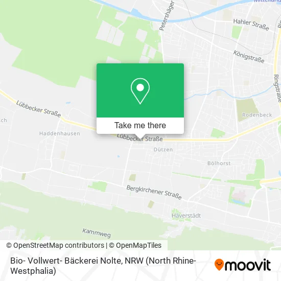Карта Bio- Vollwert- Bäckerei Nolte
