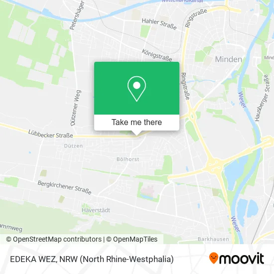 Карта EDEKA WEZ