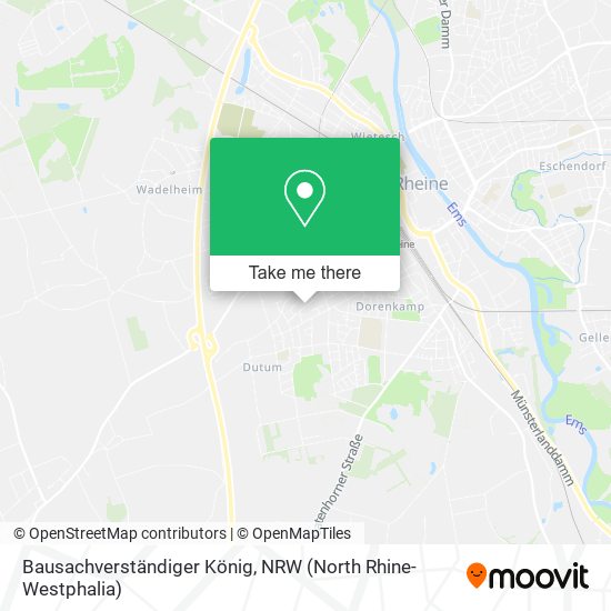 Bausachverständiger König map