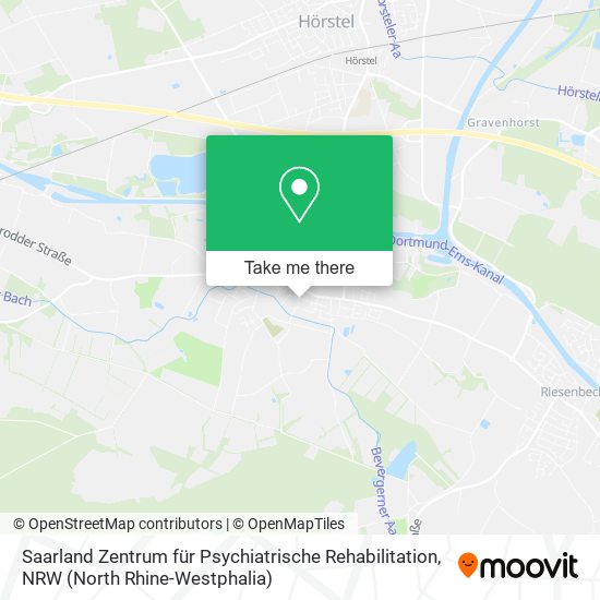 Saarland Zentrum für Psychiatrische Rehabilitation map