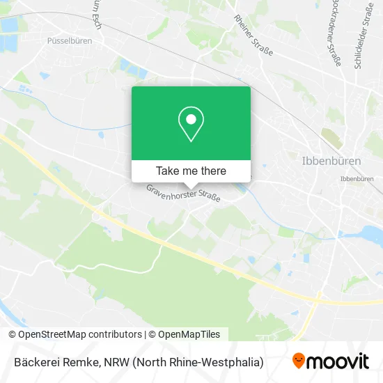 Карта Bäckerei Remke