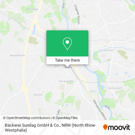 Bäckerei Sundag GmbH & Co. map