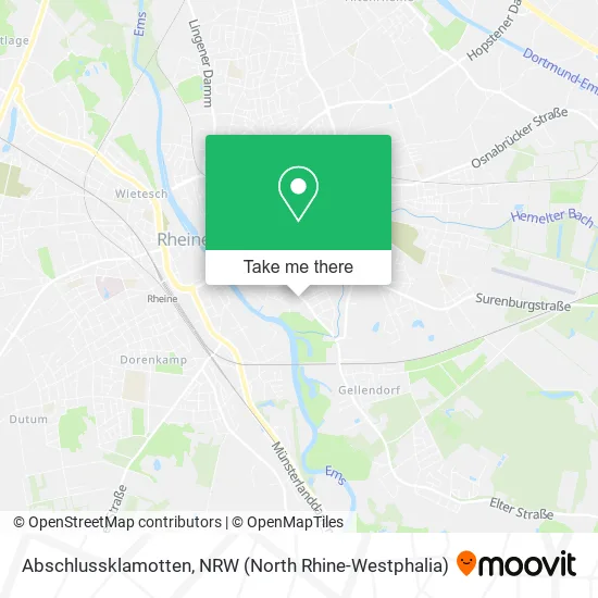 Карта Abschlussklamotten