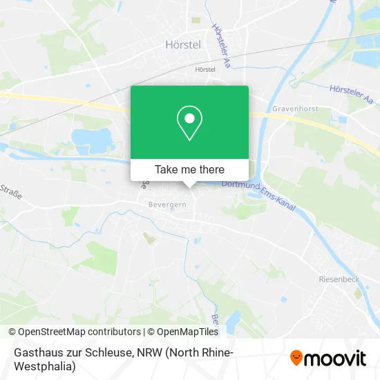 Карта Gasthaus zur Schleuse