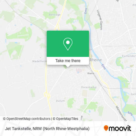 Карта Jet Tankstelle