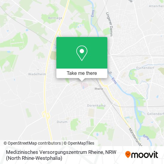 Medizinisches Versorgungszentrum Rheine map