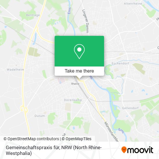Gemeinschaftspraxis für map