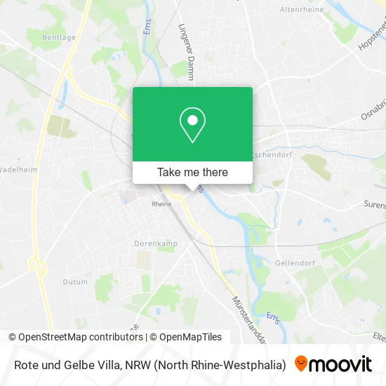 Rote und Gelbe Villa map