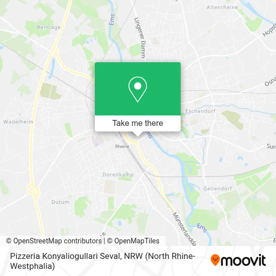 Pizzeria Konyaliogullari Seval map