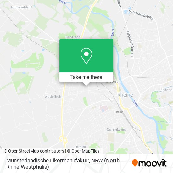 Münsterländische Likörmanufaktur map