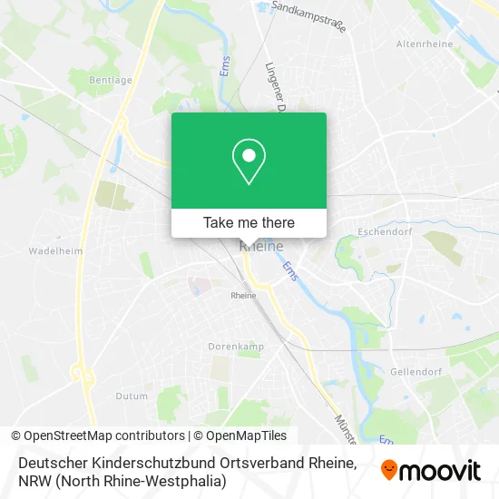 Deutscher Kinderschutzbund Ortsverband Rheine map