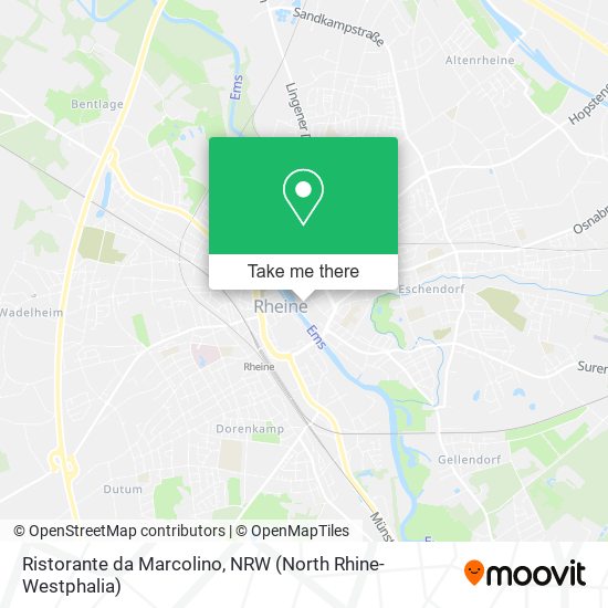 Ristorante da Marcolino map