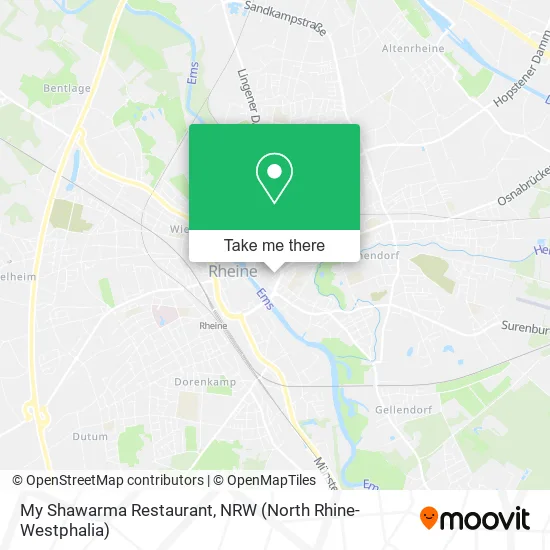 Карта My Shawarma Restaurant