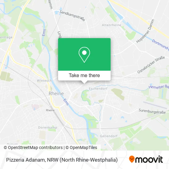 Pizzeria Adanam map