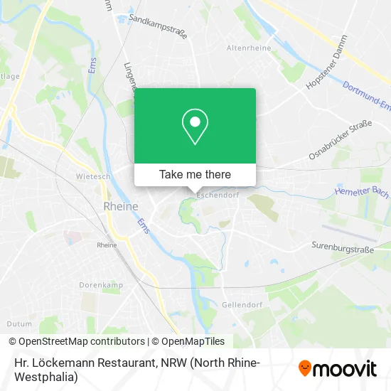 Карта Hr. Löckemann Restaurant