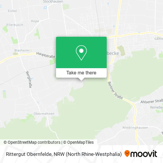 Карта Rittergut Obernfelde