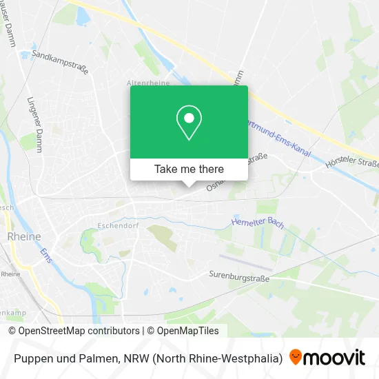 Puppen und Palmen map