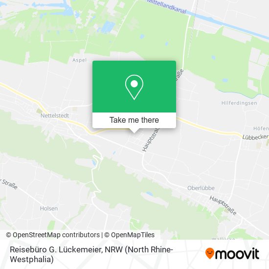 Reisebüro G. Lückemeier map