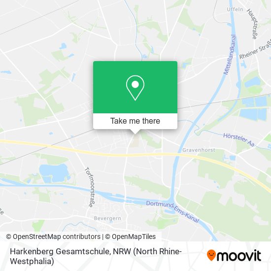 Harkenberg Gesamtschule map