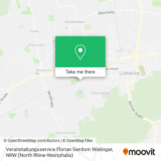Карта Veranstaltungsservice Florian Gerdom Wielinger