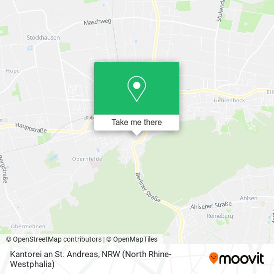 Kantorei an St. Andreas map