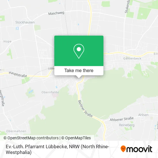 Карта Ev.-Luth. Pfarramt Lübbecke