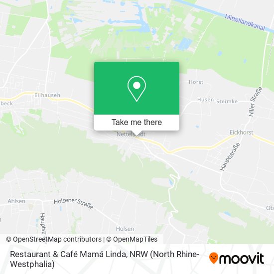 Restaurant & Café Mamá Linda map