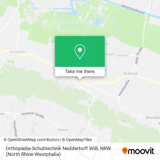 Карта Orthopädie-Schuhtechnik Nedderhoff Willi